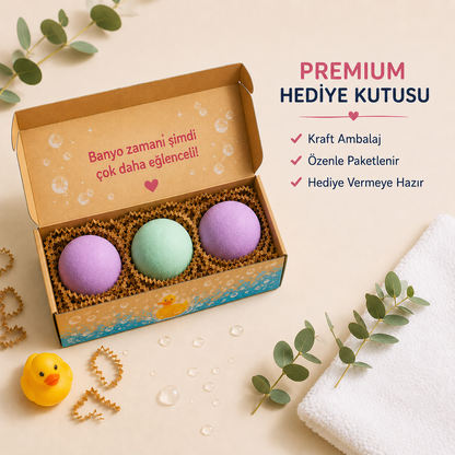 Yüzen Ördekli Banyo Topu